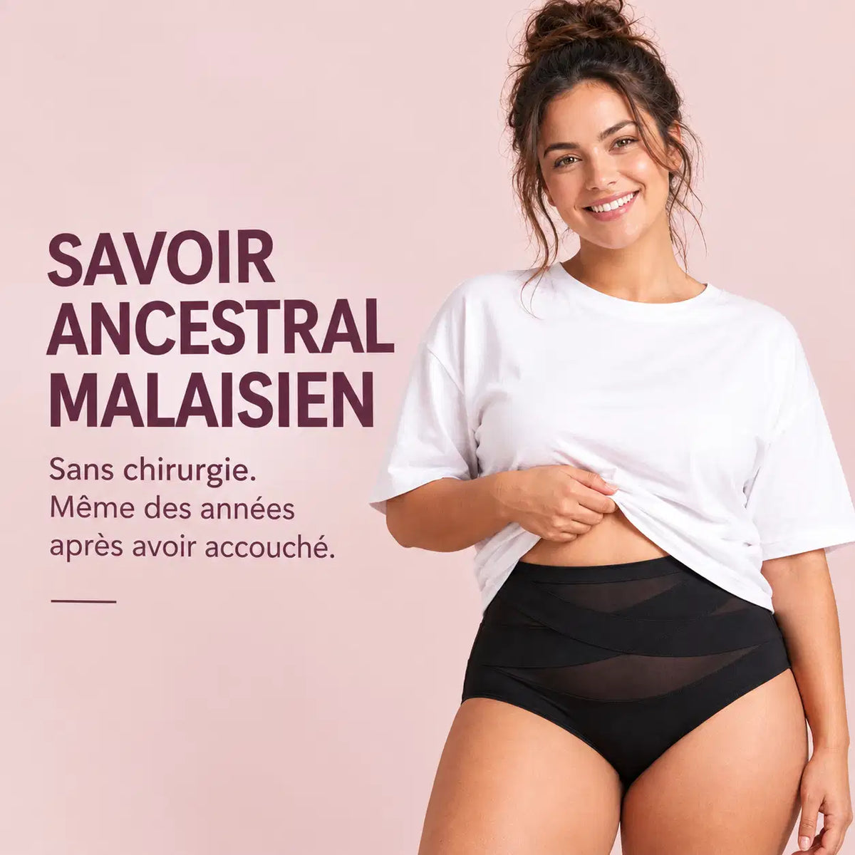 Culotte Post-Partum — Compression 360°