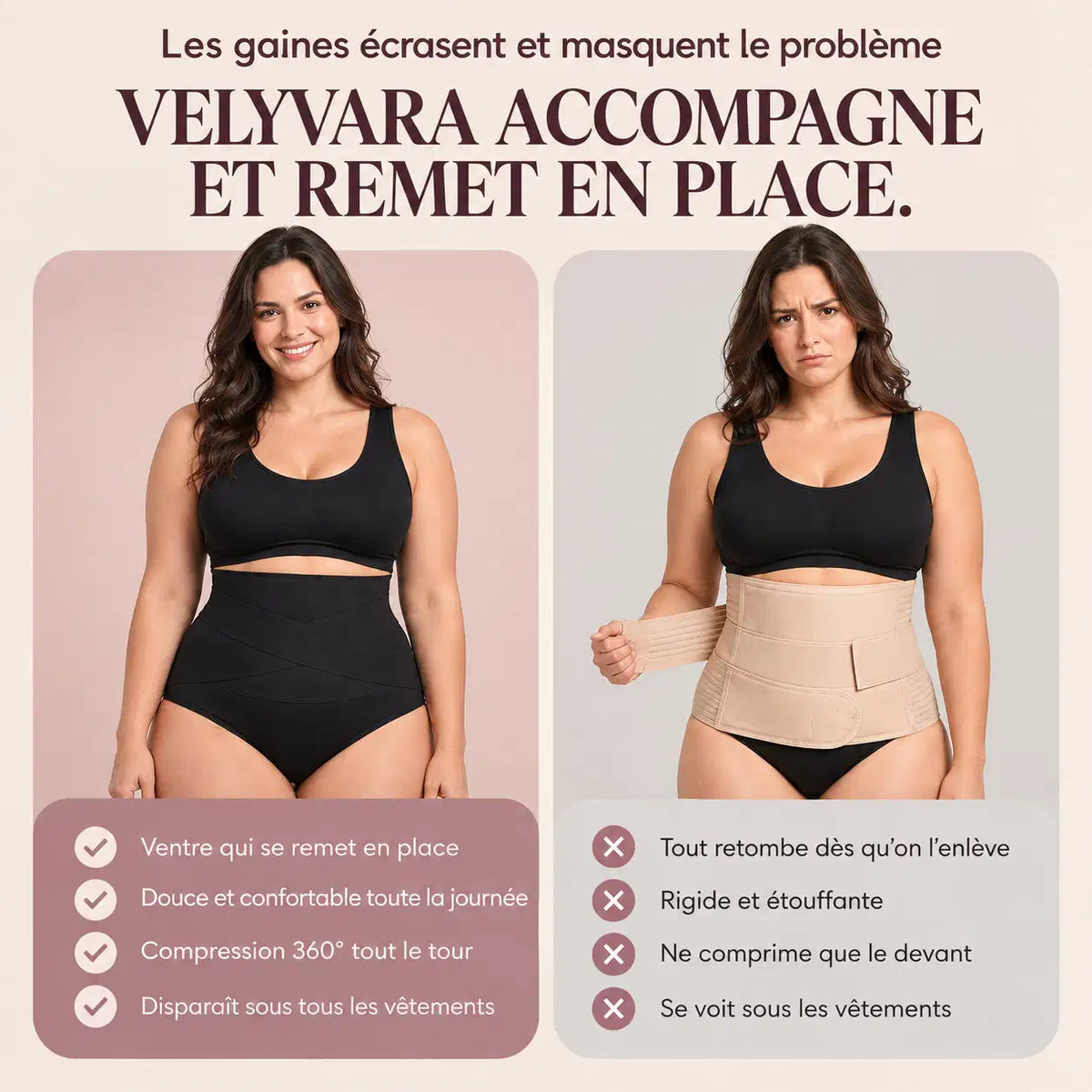 Culotte Post-Partum — Compression 360°