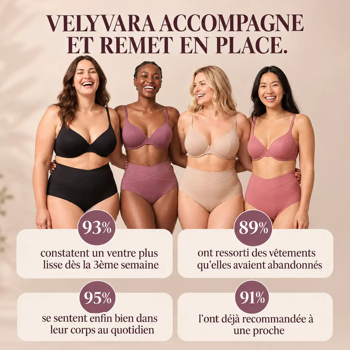 Culotte Post-Partum — Compression 360°